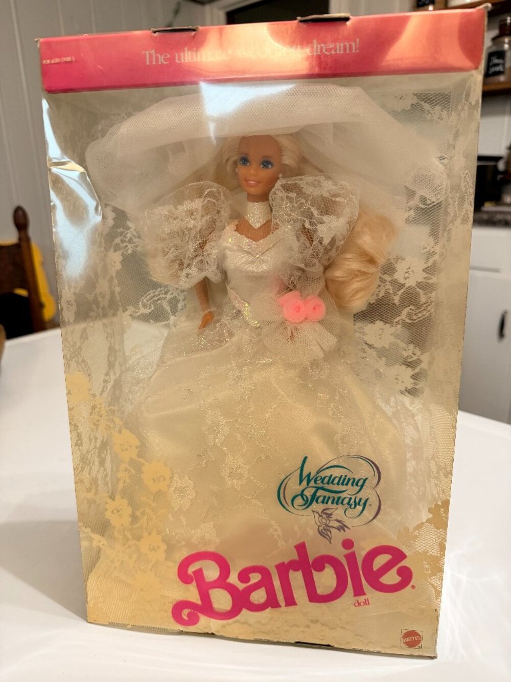 1989 Vintage Wedding Fantasy Barbie NIB